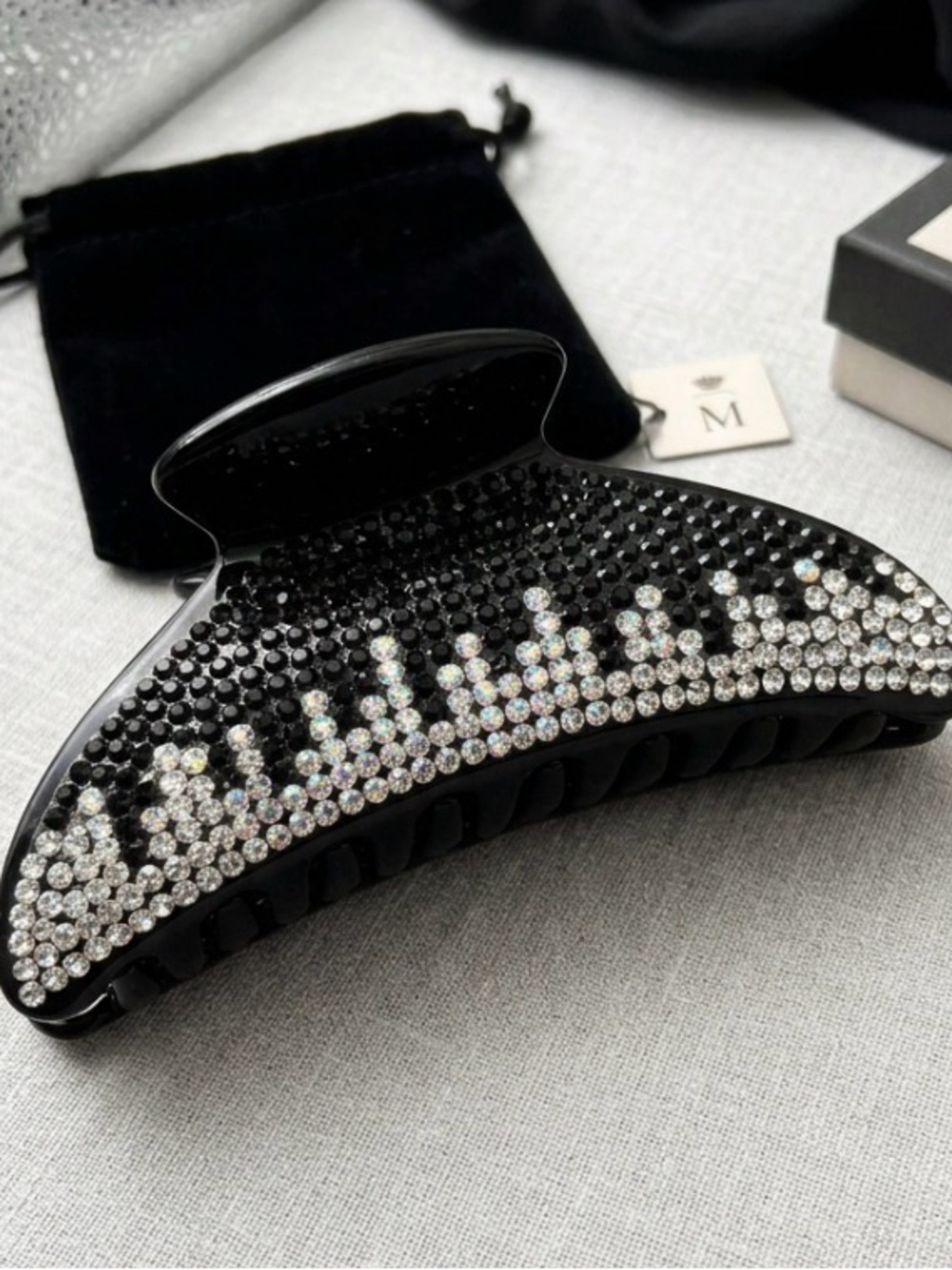 Rhinestone hair claw 💎💎💎💎💎